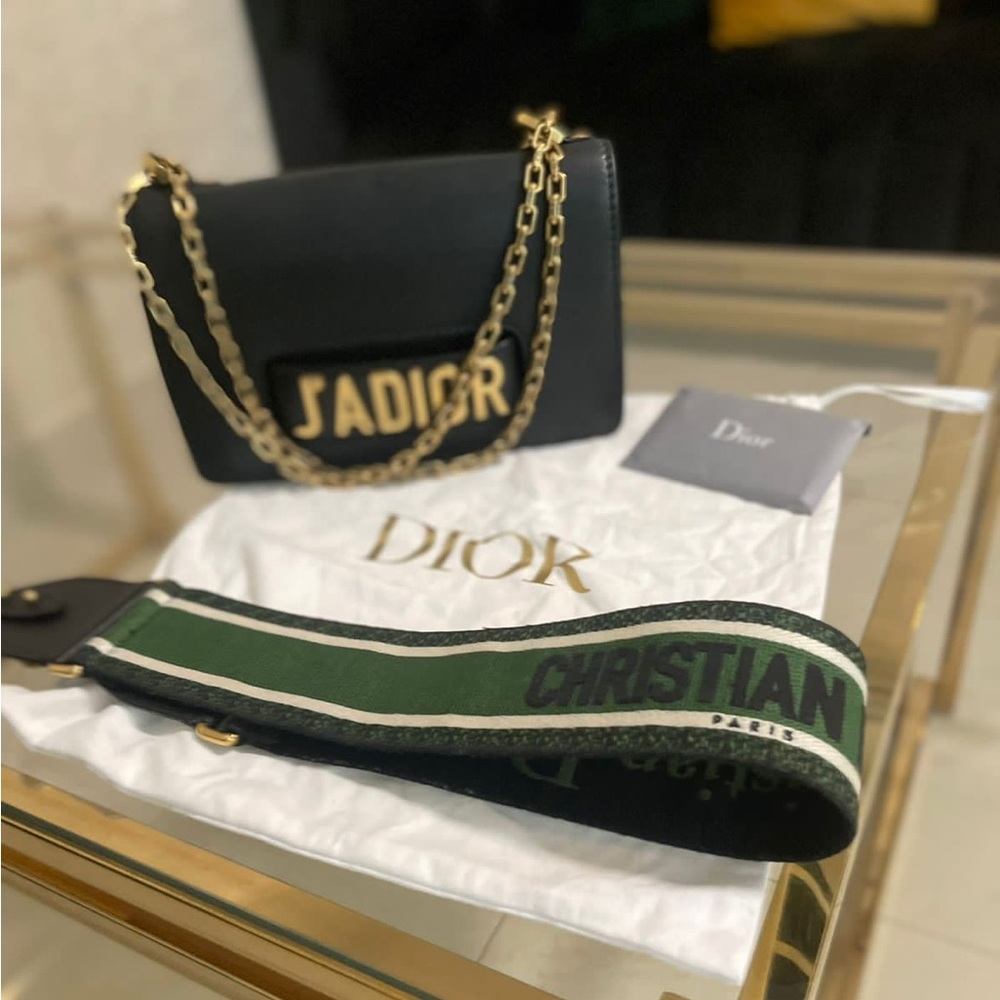 Dior Green Shoulder Strap